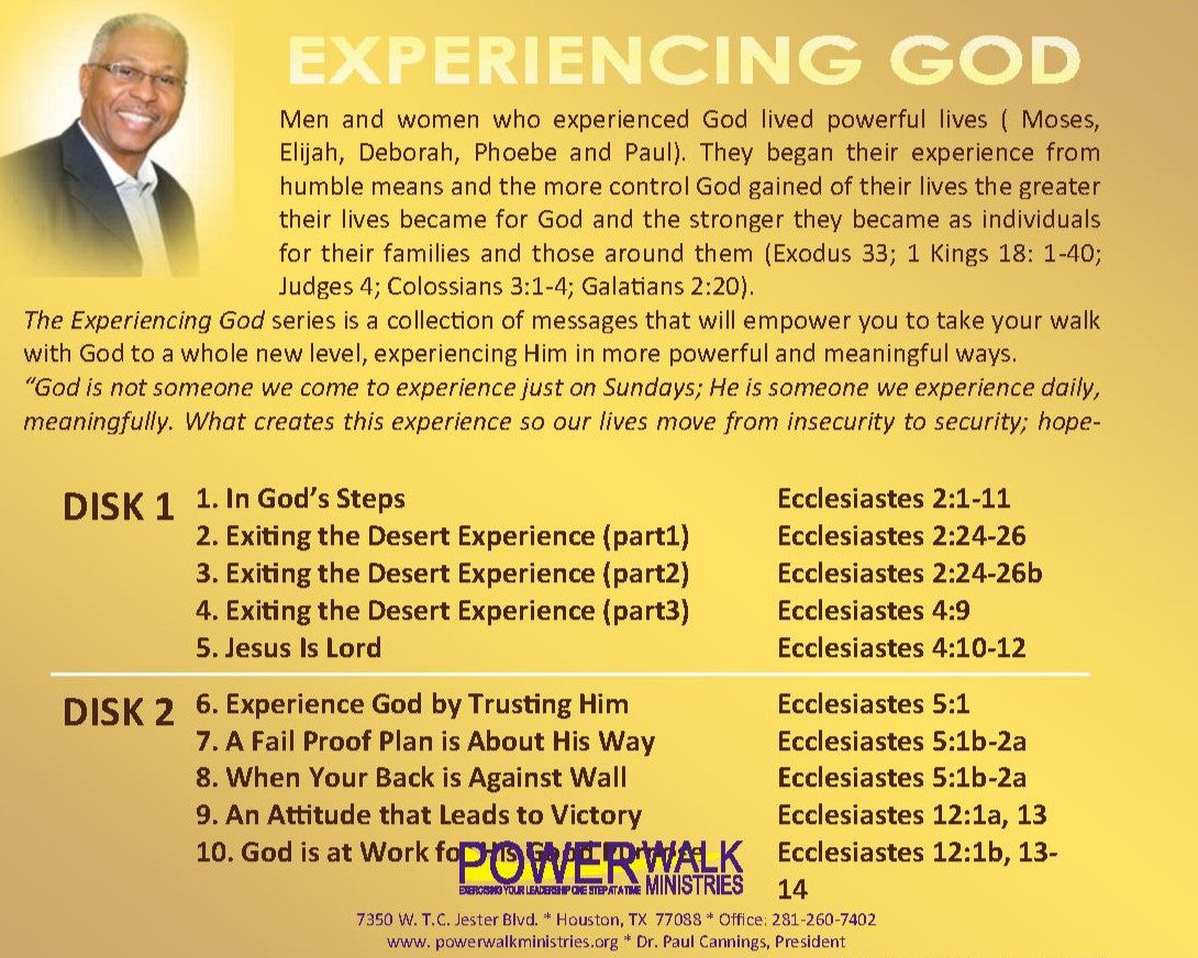 Experiencing God