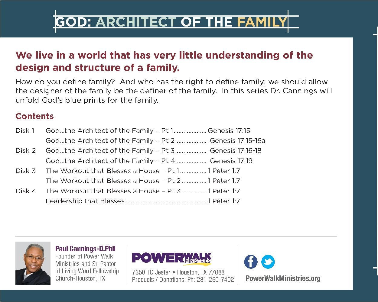 GOD: Architect of the Family