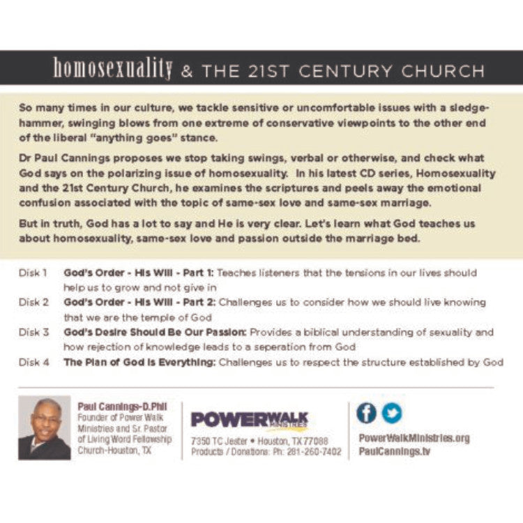 Homosexuality and 21st Century Church