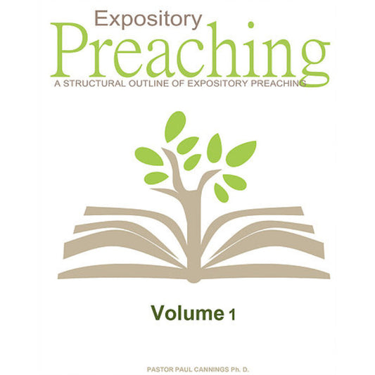 Expository Preaching Volume 1