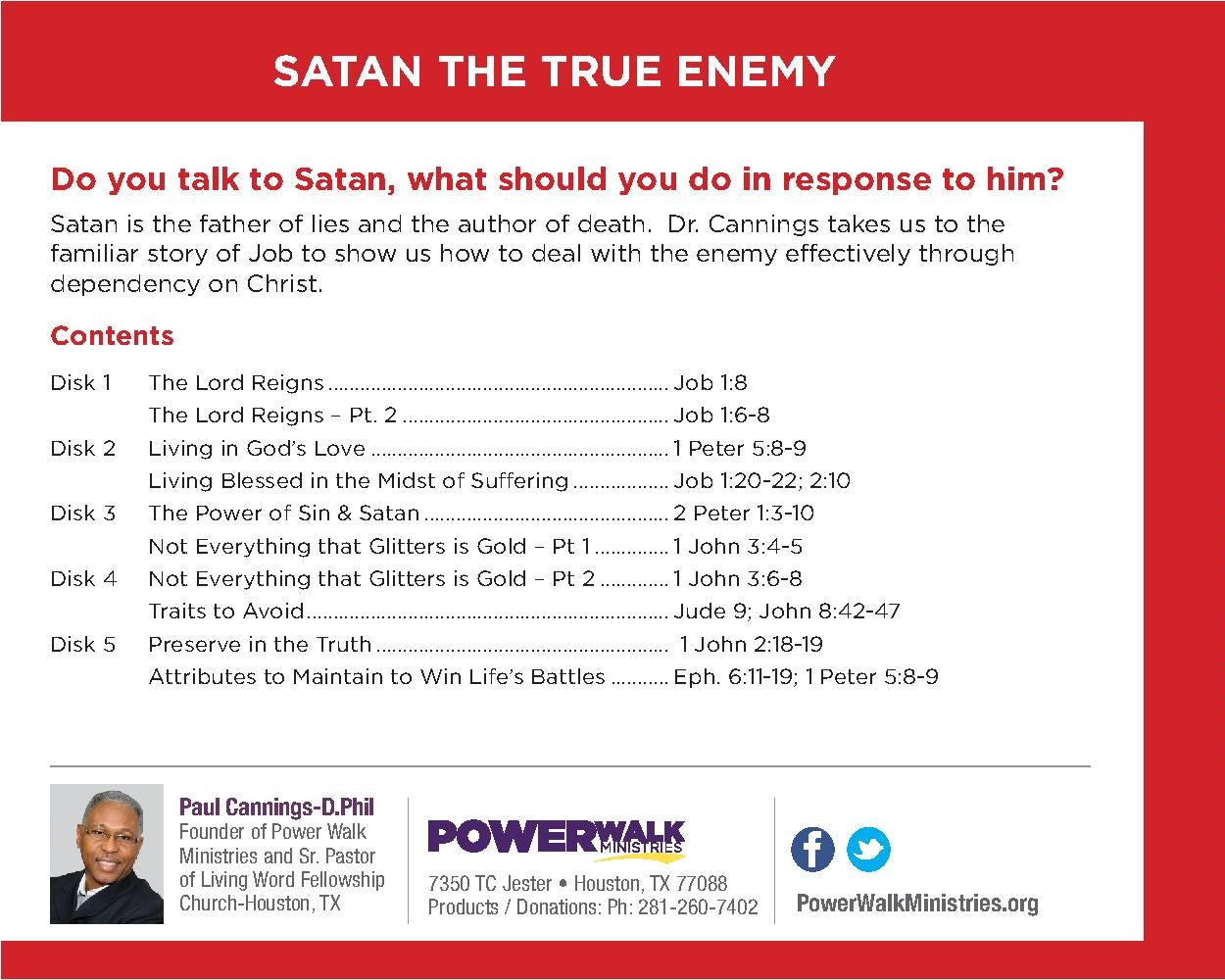 Satan the True Enemy