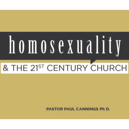 Homosexuality and 21st Century Church